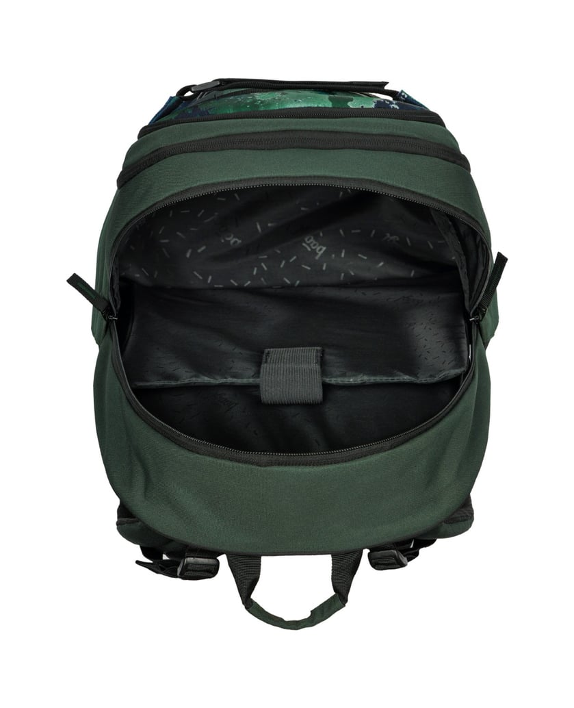 Baagl-Schulrucksack-Skate-Forest-grün