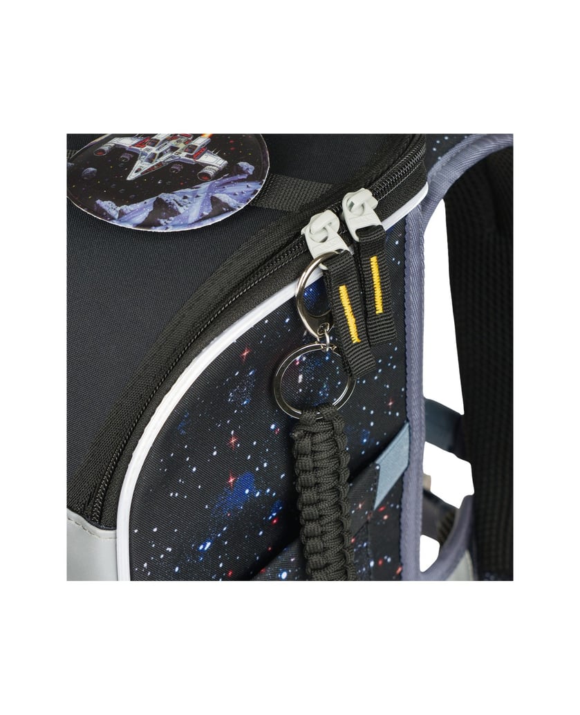 Baagl-Schulranzen-Zippy-plus-Pixel-Space-schwarz