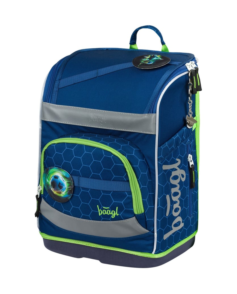 Baagl-Zippy-plus-Fußball-Schulranzen-Set-3tlg-blau