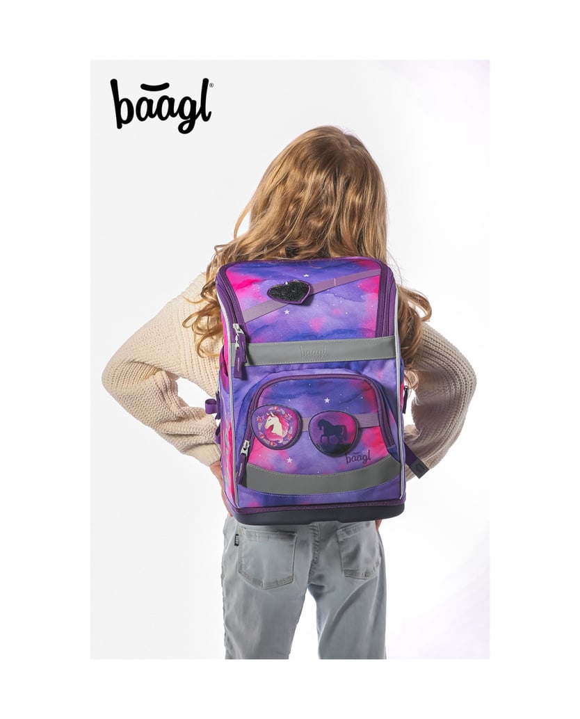 Baagl-Zippy-plus-Pferd-Schulranzen-Set-3tlg-lila