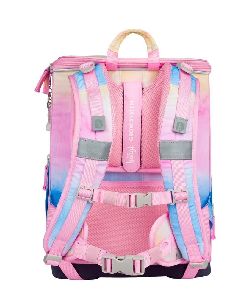 Baagl-Zippy-Einhorn-Schulranzen-Set-5tlg-rosa
