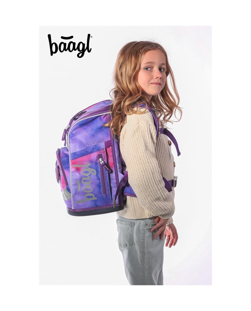Baagl-Zippy-Plus-Pferd-Schulranzen-Set-5tlg-lila