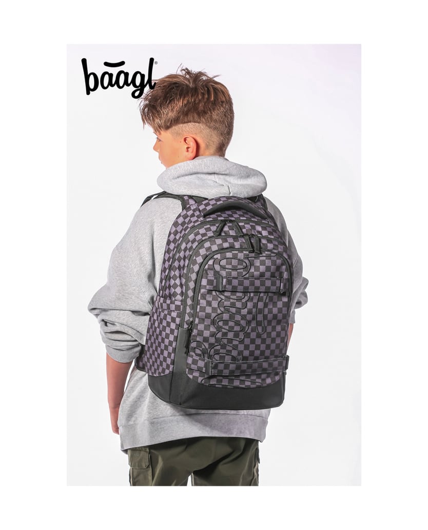 Baagl-Skate-max-SKA-grau-Rucksack-Set-3tlg-schwarz