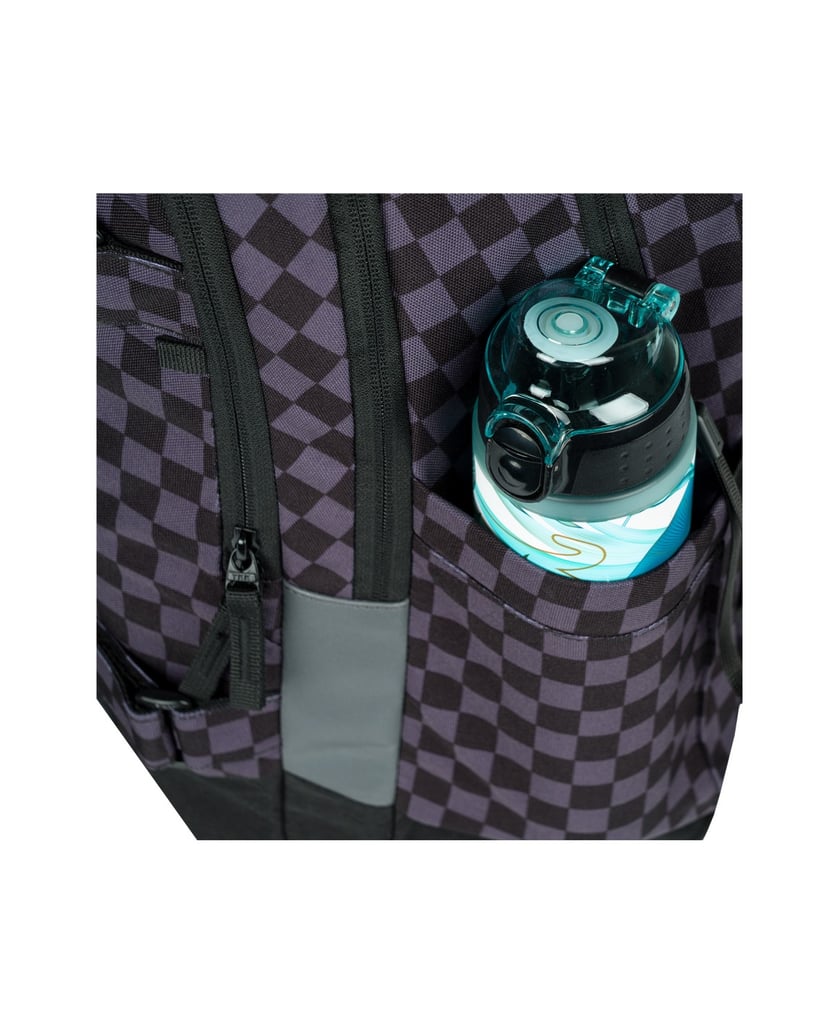 Baagl-Skate-max-SKA-grau-Rucksack-Set-3tlg-schwarz