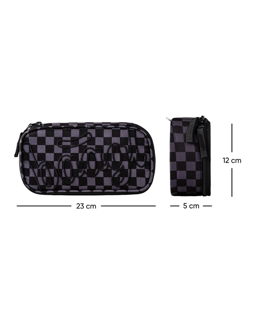 Baagl-Federmäppchen-Etui-SKA-grau-schwarz