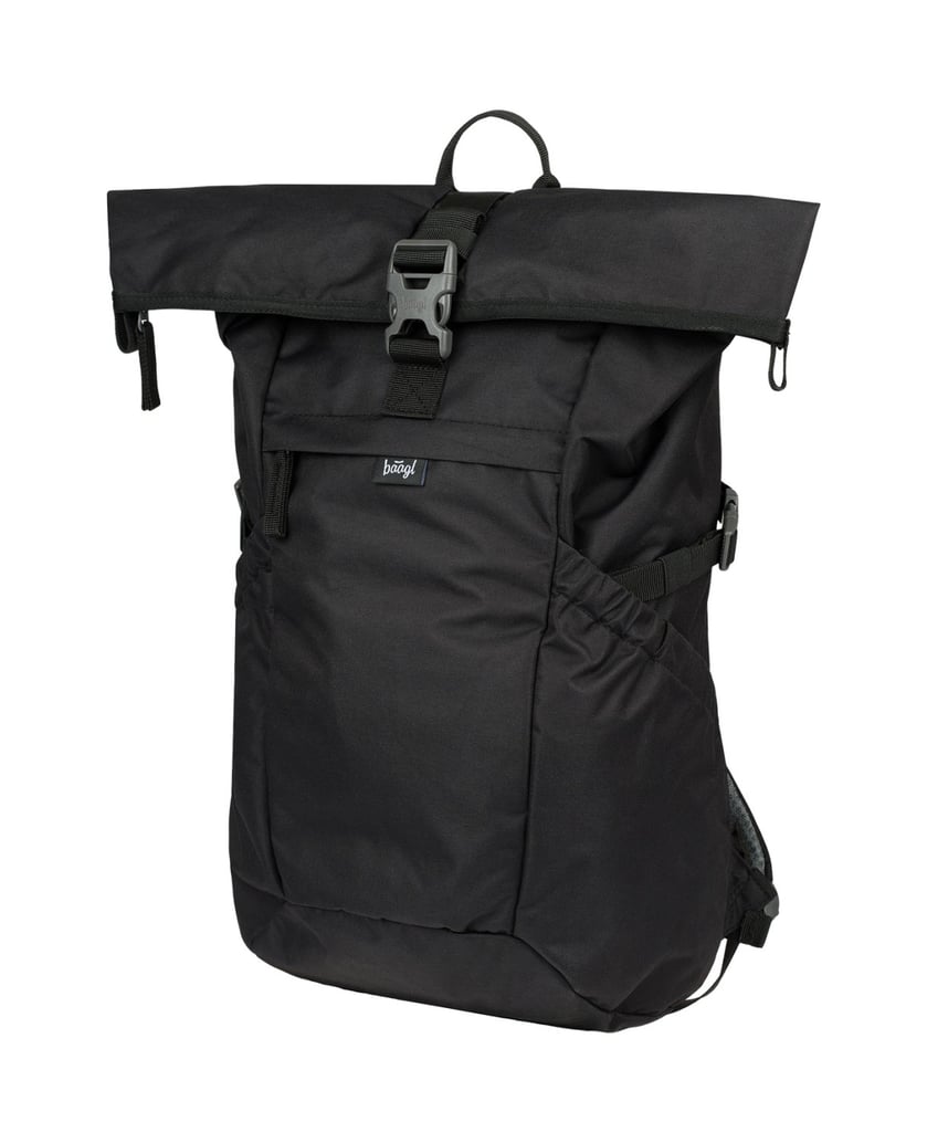Baagl-Rucksack-Roll-Schwarz-schwarz