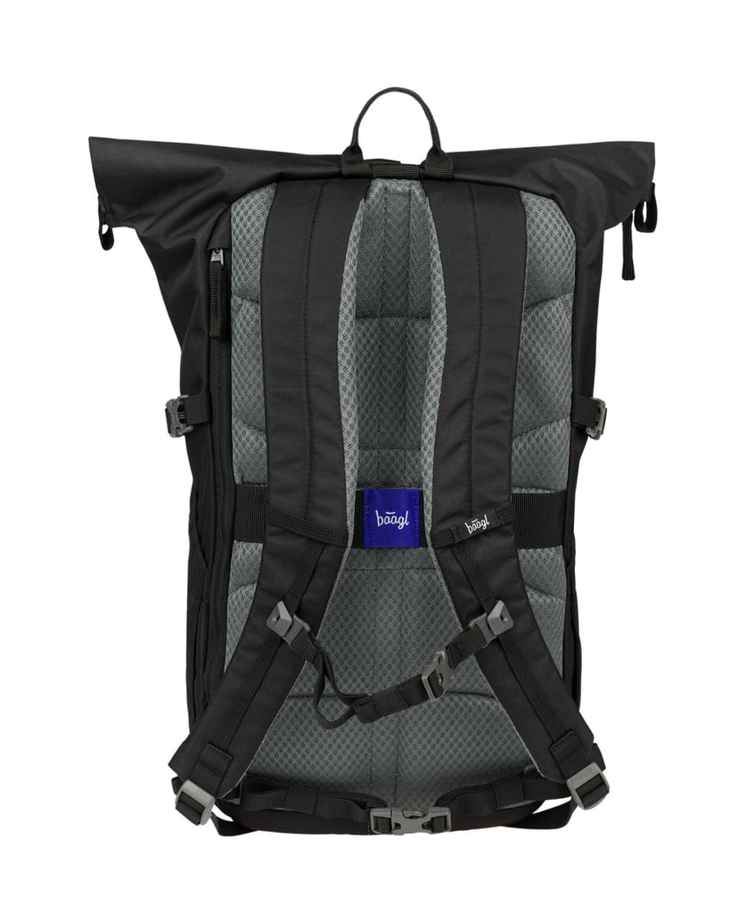 Baagl-Rucksack-Roll-Schwarz-schwarz