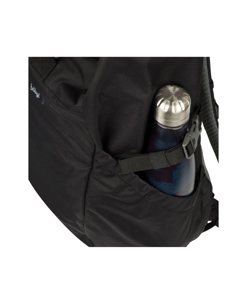 Baagl-Rucksack-Roll-Schwarz-schwarz