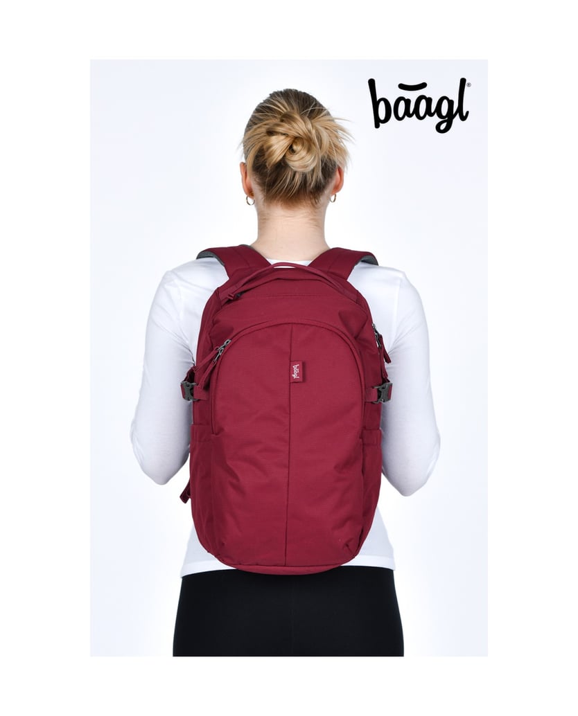 Baagl-Rucksack-Dash-Burgundy-rot