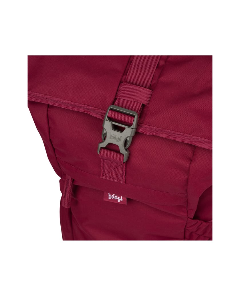 Baagl-Rucksack-Roll-Burgundy-rot