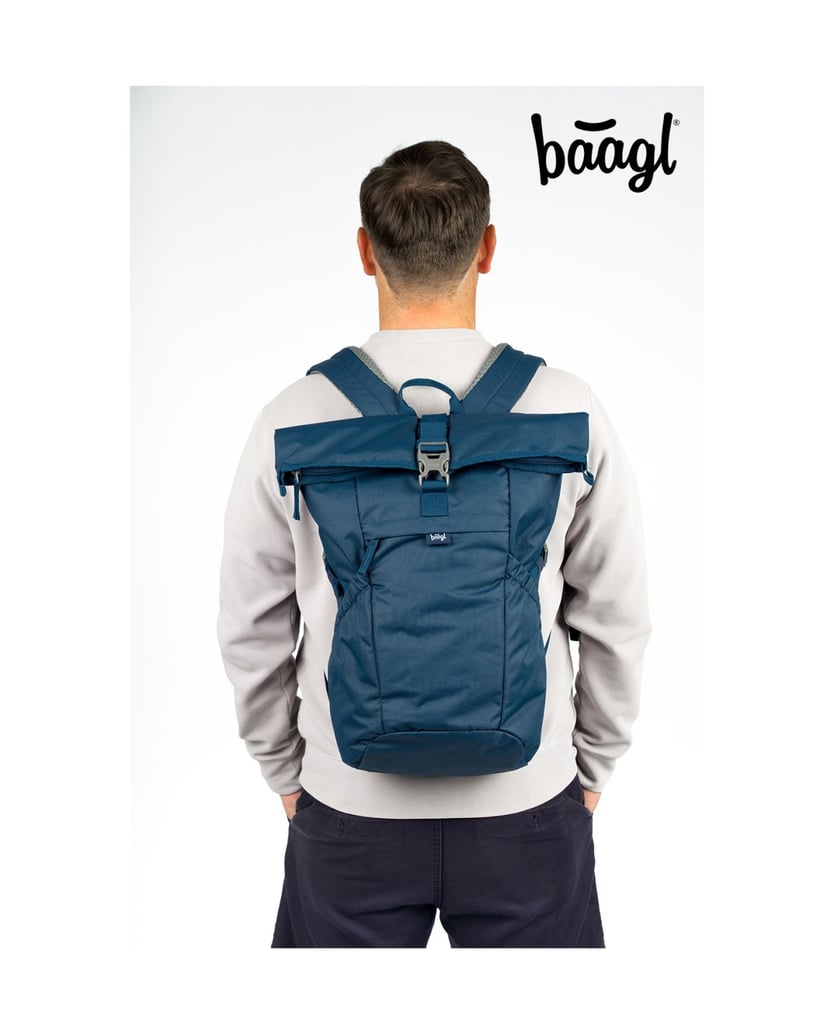 Baagl-Rucksack-Roll-Navy-blau