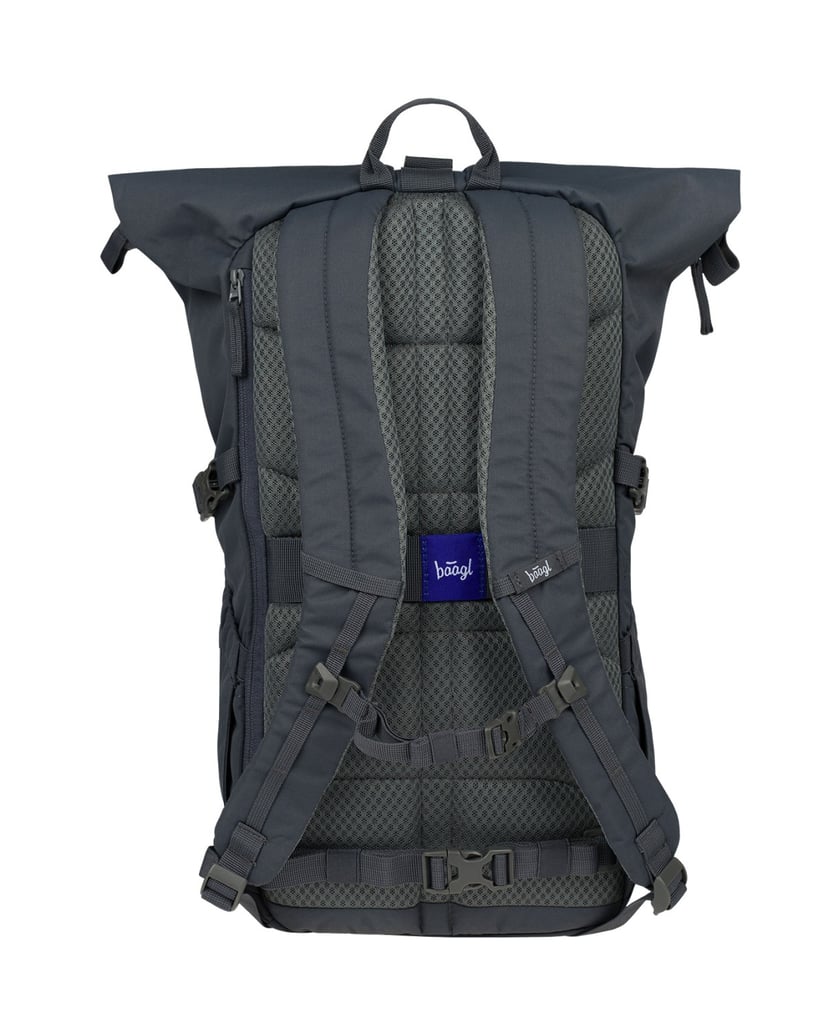 Baagl-Rucksack-Roll-Grau-grau