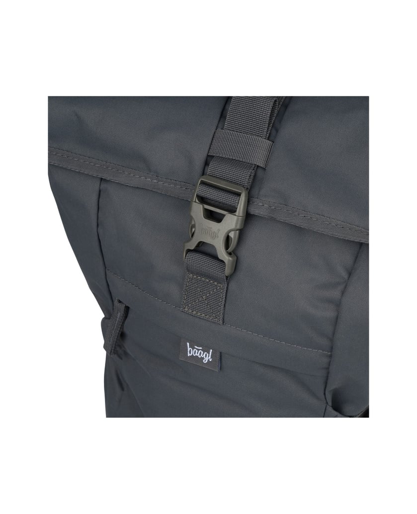 Baagl-Rucksack-Roll-Grau-grau