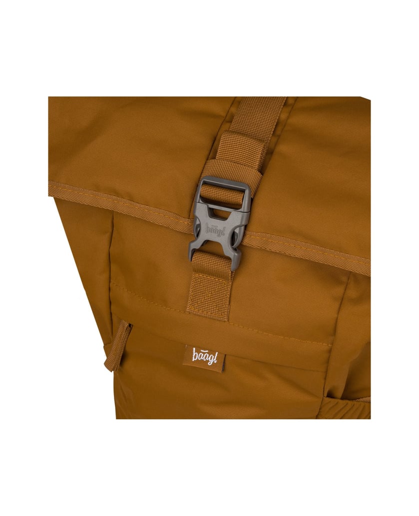 Baagl-Rucksack-Roll-Caramel-braun