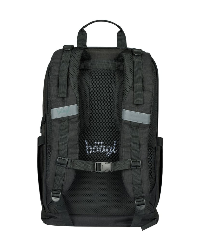 Baagl-Schulrucksack-Cubic-Uni-Schwarz-schwarz