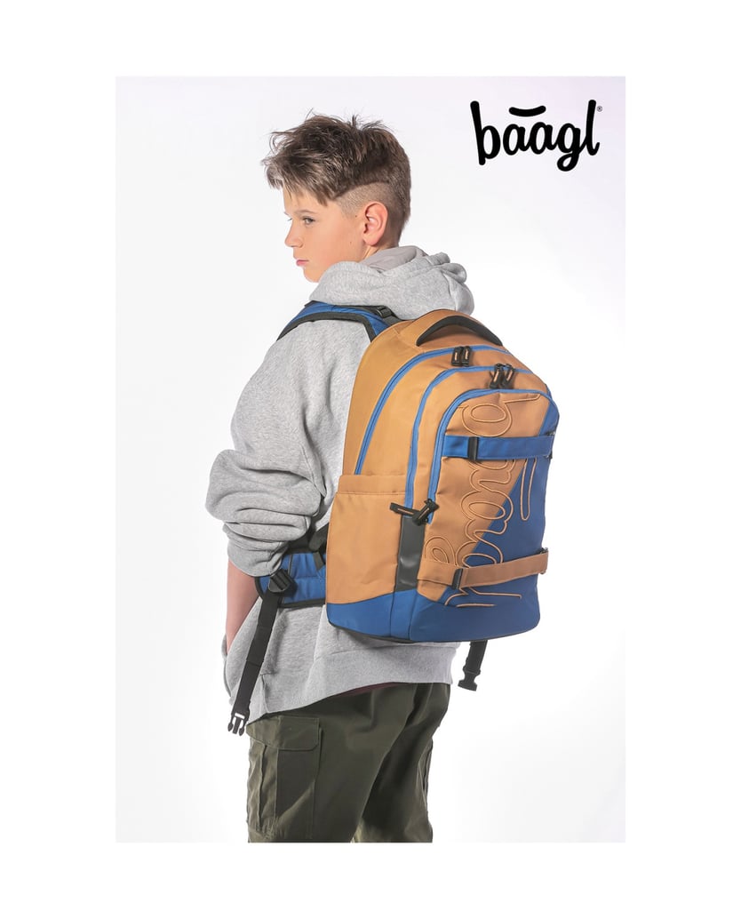 Baagl-Skate-max-Duo-Rucksack-Set-3tlg-blau