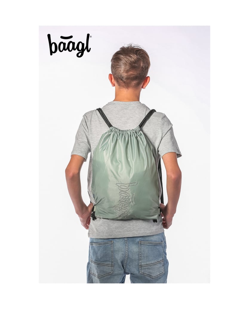 Baagl-Skate-max-Mentol-Rucksack-Set-3tlg-grün