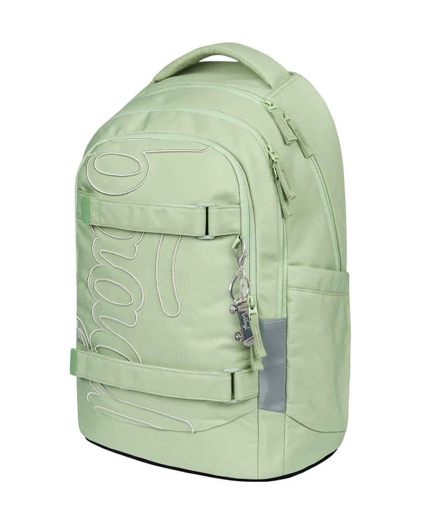 Baagl-Skate-max-Mentol-Rucksack-Set-3tlg-grün