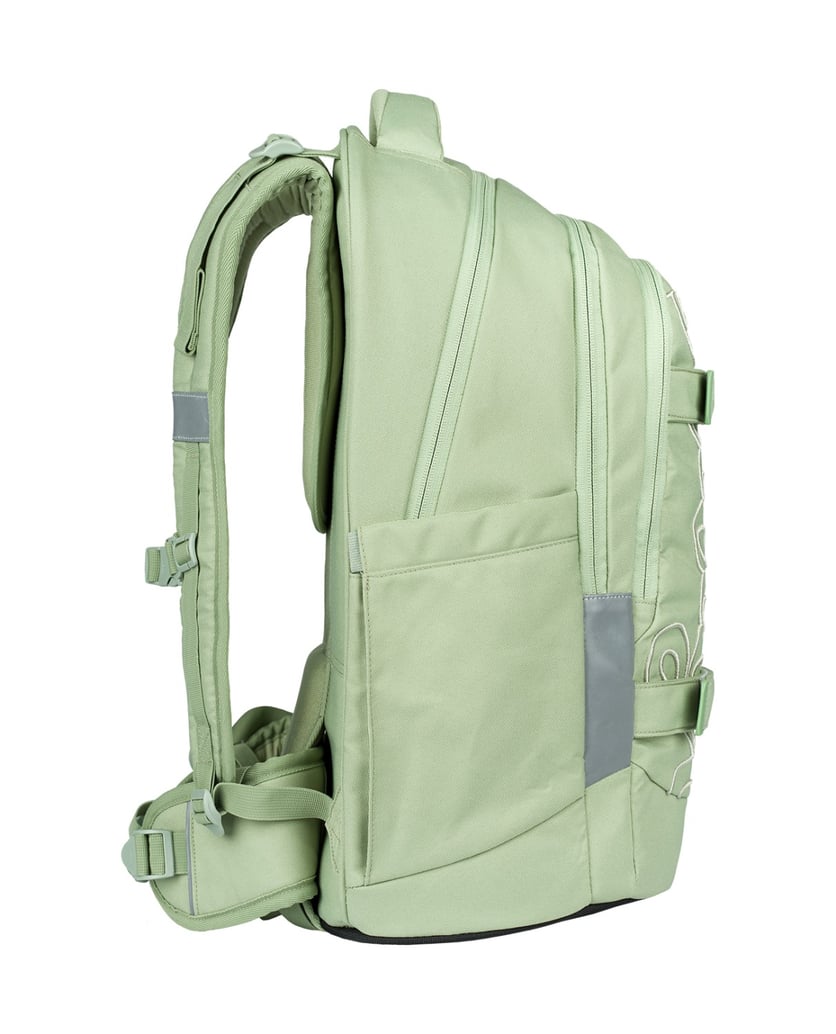 Baagl-Skate-max-Mentol-Rucksack-Set-3tlg-grün