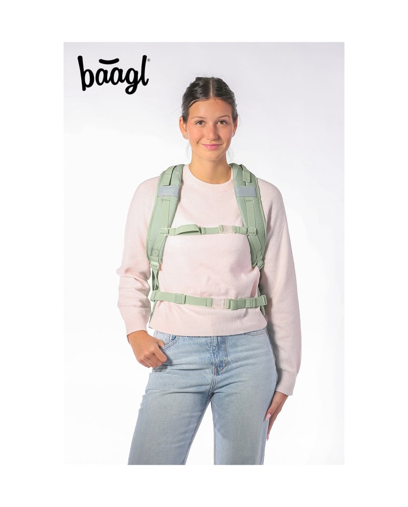 Baagl-Skate-max-Mentol-Rucksack-Set-3tlg-grün