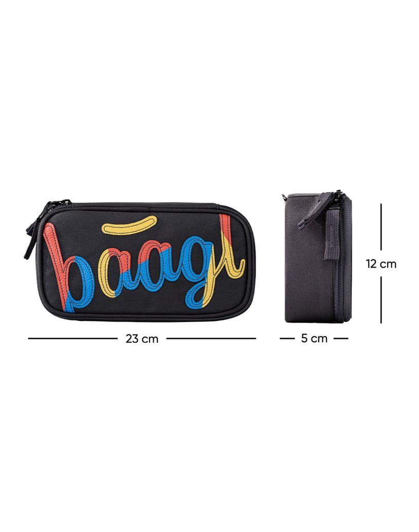 Baagl-Federmäppchen-Etui-Logo-Mix-schwarz