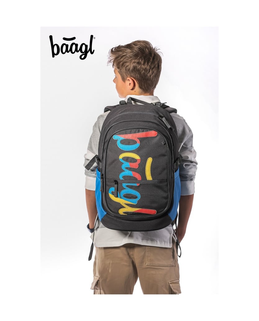 Baagl-Core-Logo-mix-Rucksack-Set-3tlg-schwarz