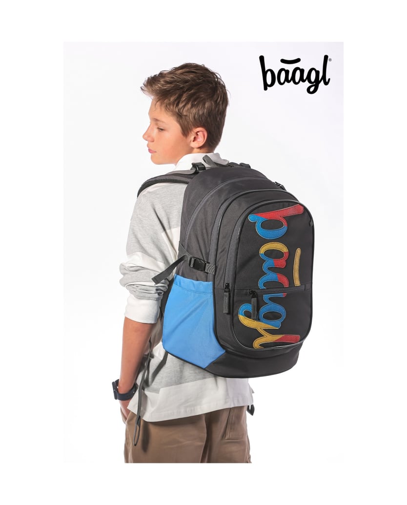 Baagl-Core-Logo-mix-Rucksack-Set-3tlg-schwarz