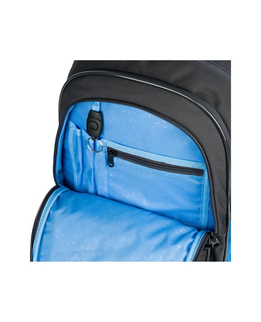 Baagl-Core-Logo-mix-Rucksack-Set-3tlg-schwarz