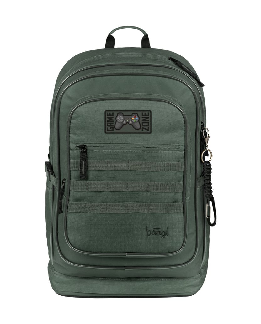 Baagl-Cubic-Grove-Rucksack-Set-3tlg-grün