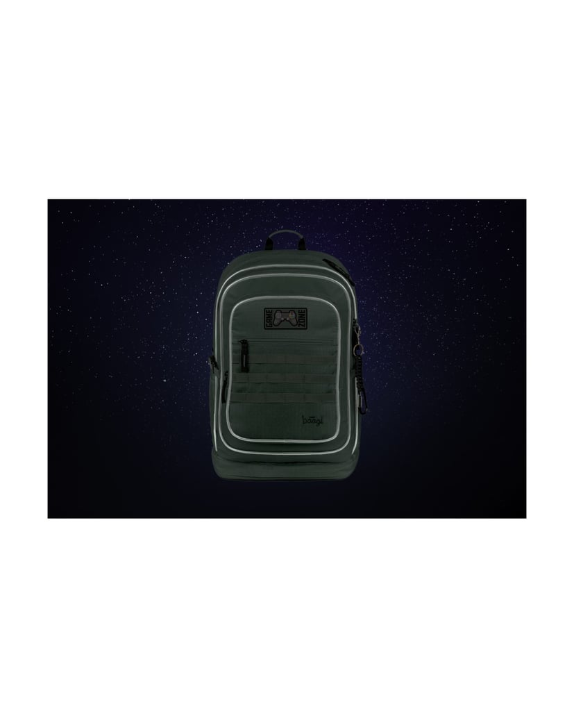 Baagl-Cubic-Grove-Rucksack-Set-3tlg-grün