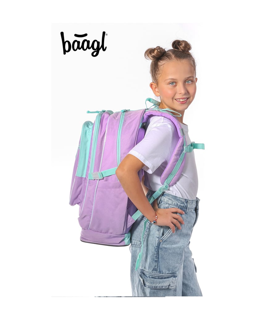 Baagl-Cubic-Sky-Rucksack-Set-3tlg-lila
