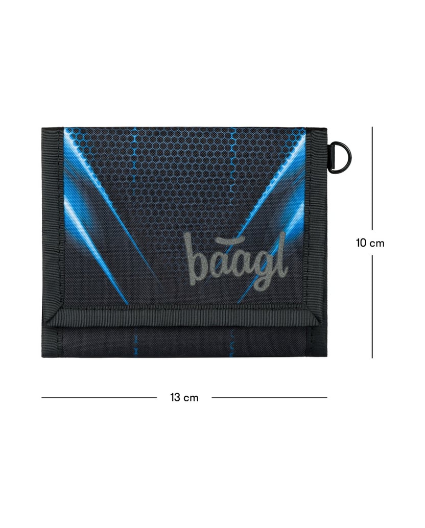 Baagl-Geldbörse-Bluelight-schwarz