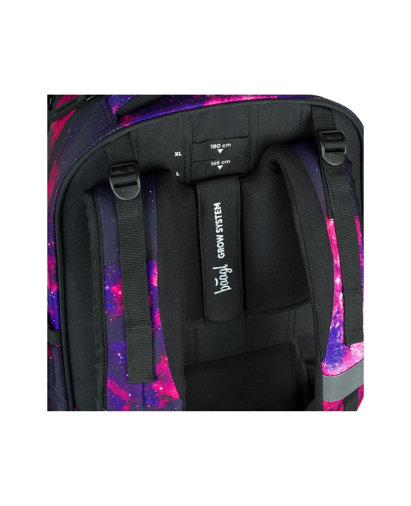 Baagl-Schulrucksack-Skate-max-Galaxy-lila