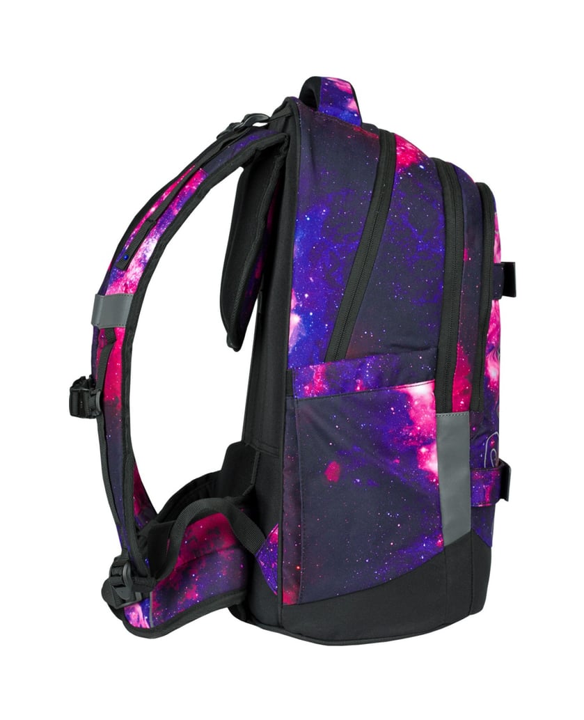 Baagl-Schulrucksack-Skate-max-Galaxy-lila