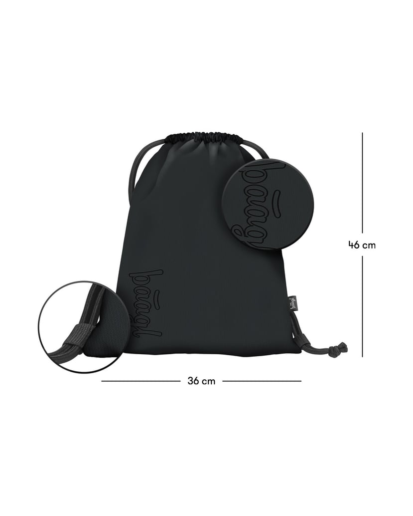 Baagl-Skate-max-Darkness-Rucksack-Set-3tlg-schwarz