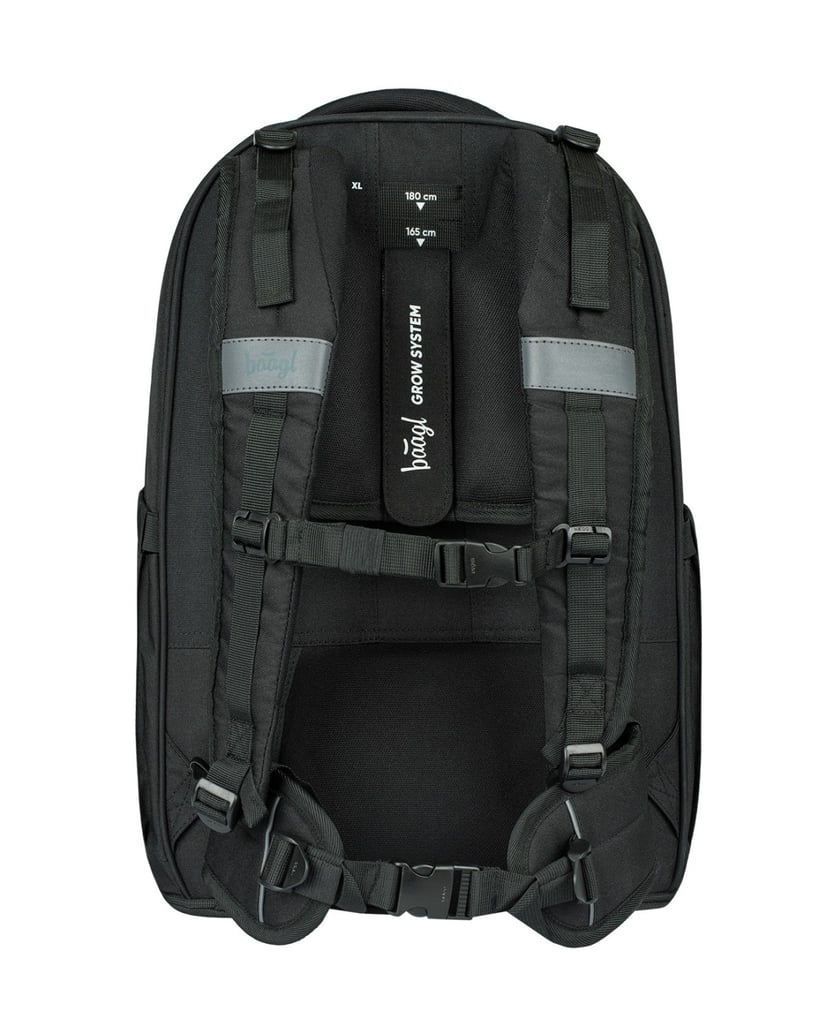 Baagl-Skate-max-Darkness-Rucksack-Set-3tlg-schwarz