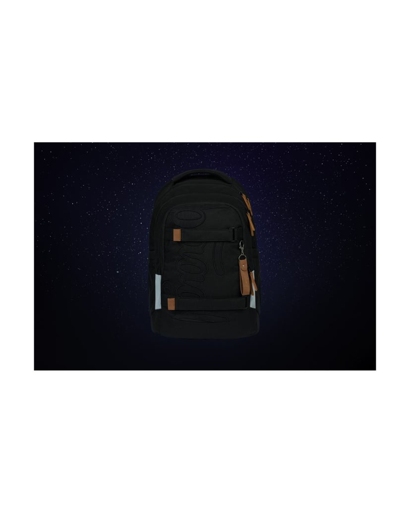 Baagl-Skate-max-Darkness-Rucksack-Set-3tlg-schwarz