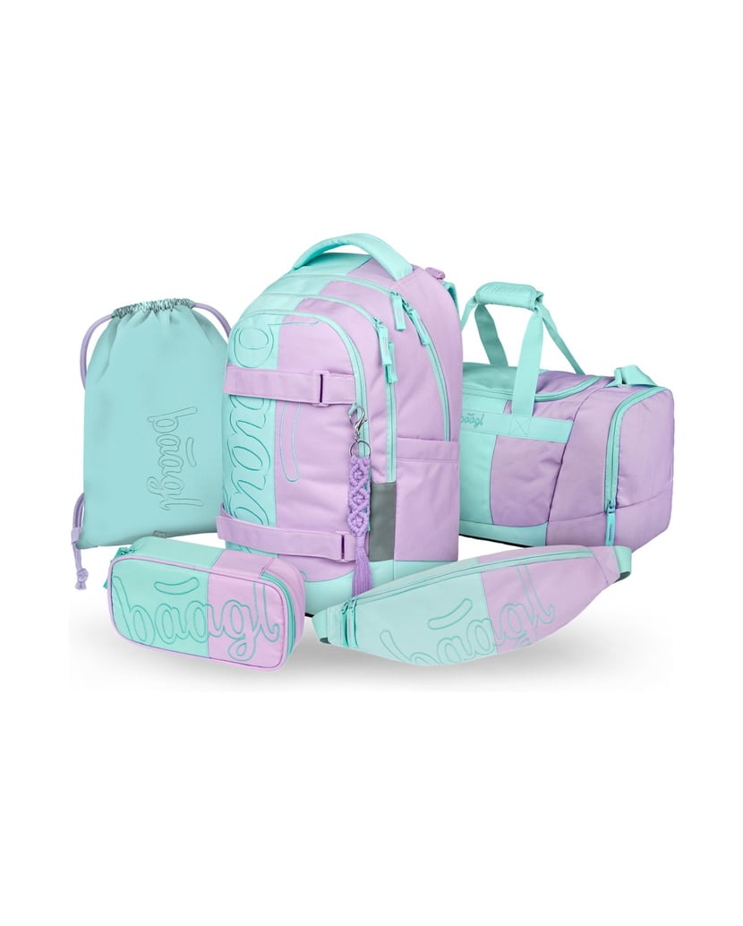 Baagl-Skate-max-Sweet-Rucksack-Set-5tlg-lila