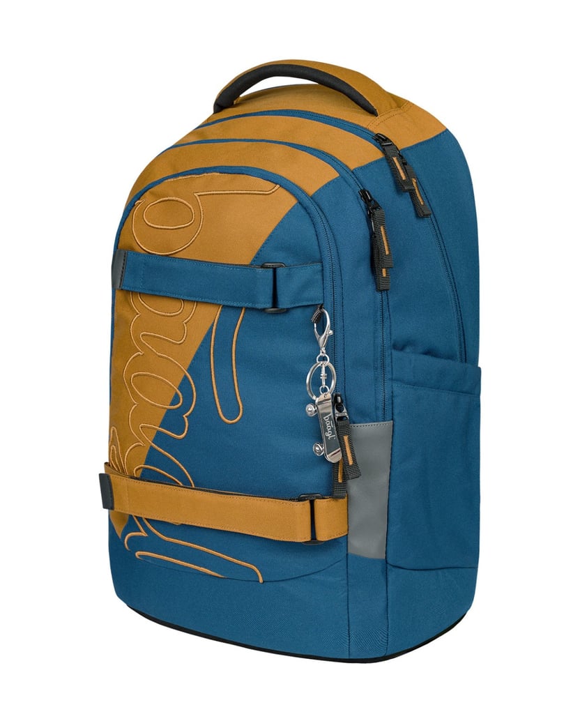 Baagl-Skate-max-Duo-Rucksack-Set-5tlg-blau