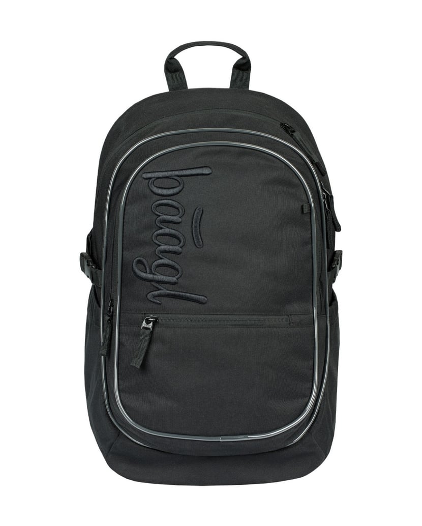 Baagl-Core-Uni-schwarz-Rucksack-Set-3tlg-schwarz