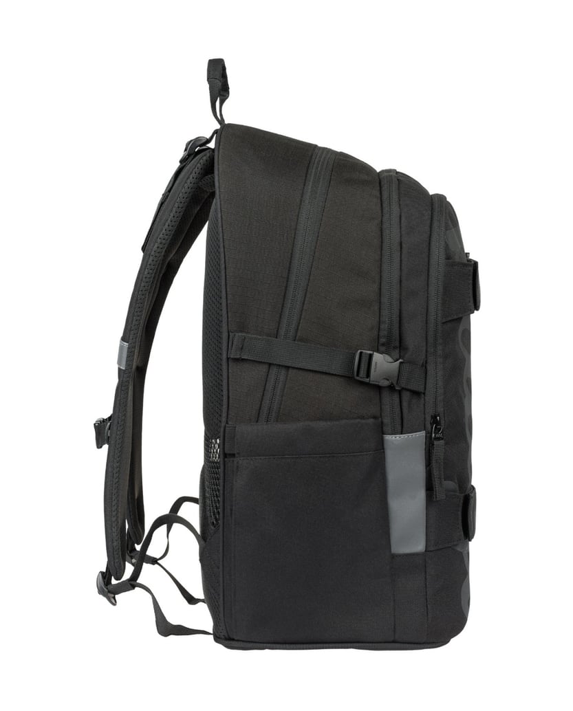 Baagl-Skate-Uni-schwarz-Rucksack-Set-3tlg-schwarz