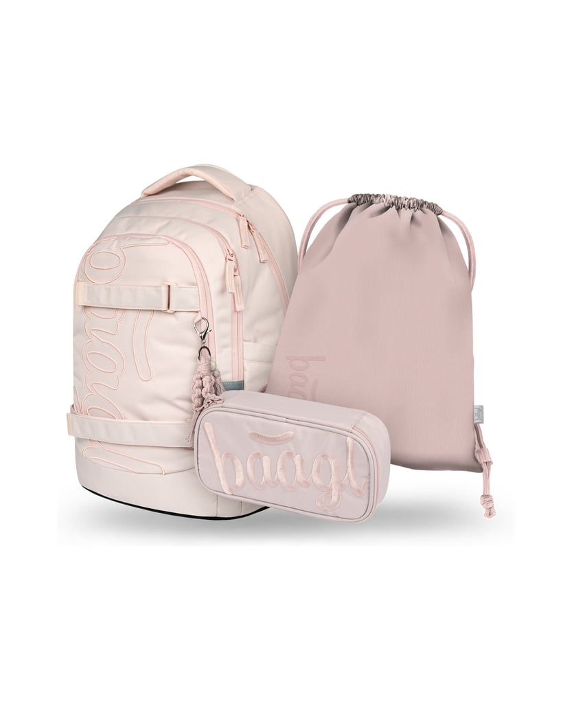 Baagl-Skate-max-Creamy-Rucksack-Set-3tlg-camel-