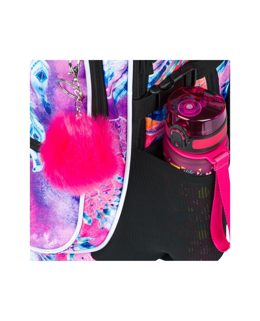 Baagl-Core-Traumfänger-Rucksack-Set-3tlg-lila