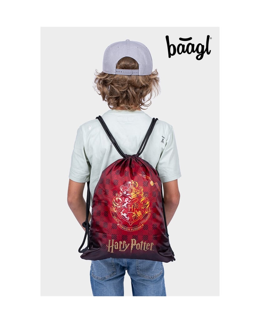 Baagl-Turnbeutel-Harry-Potter-Hogwarts-Weinrot-rot