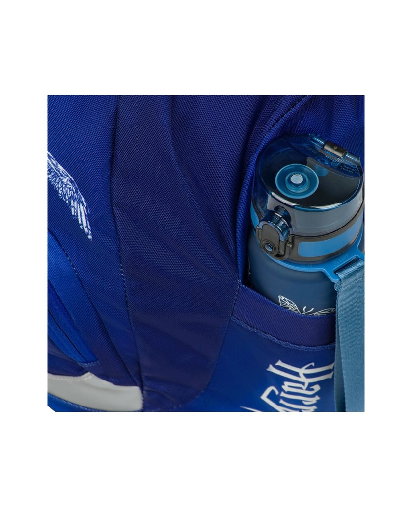Baagl-Schulrucksack-Airy-HP-Hogwarts-Hedwig-blau