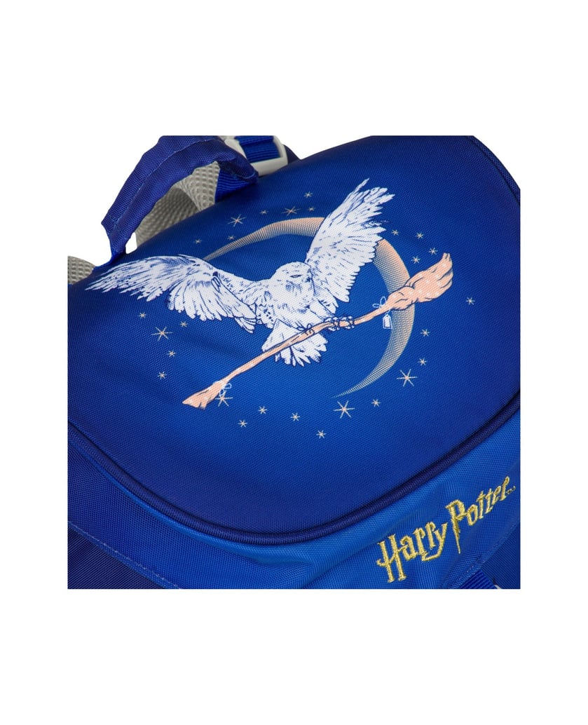Baagl-Schulrucksack-Airy-HP-Hogwarts-Hedwig-blau