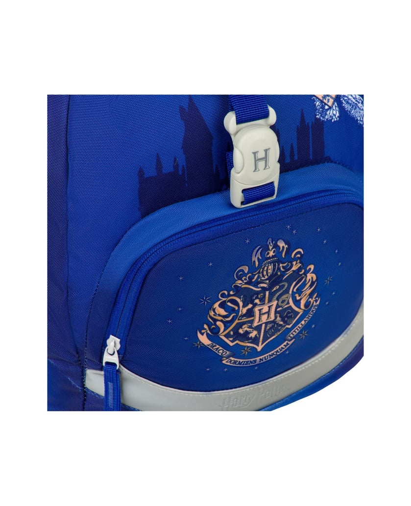Baagl-Schulrucksack-Airy-HP-Hogwarts-Hedwig-blau