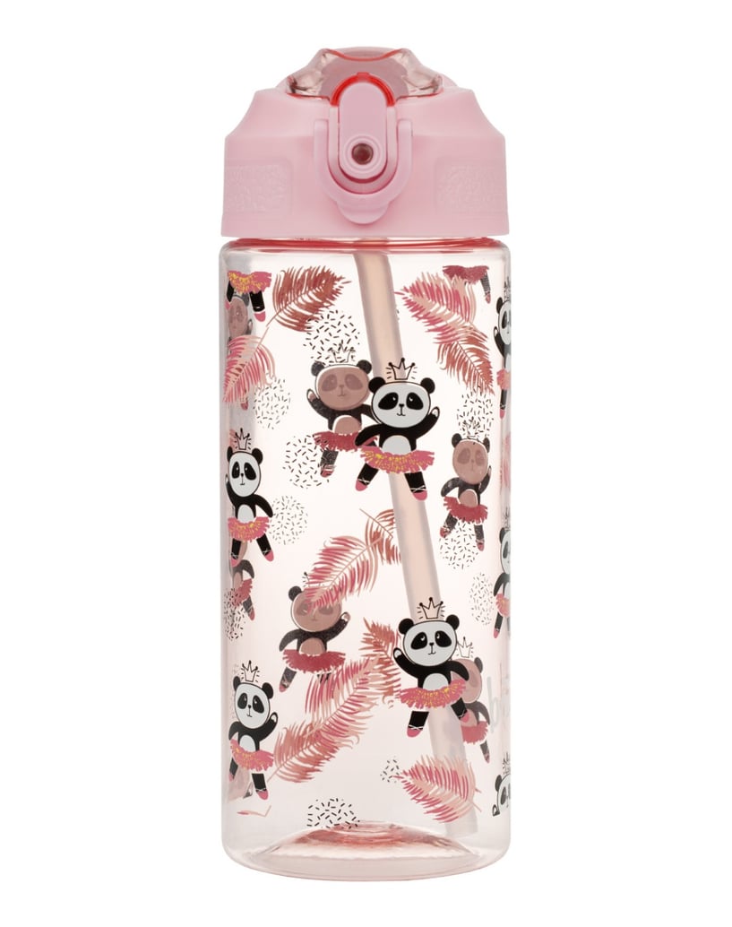 Baagl-Tritan-Trinkflasche-Panda,-500-ml-rosa