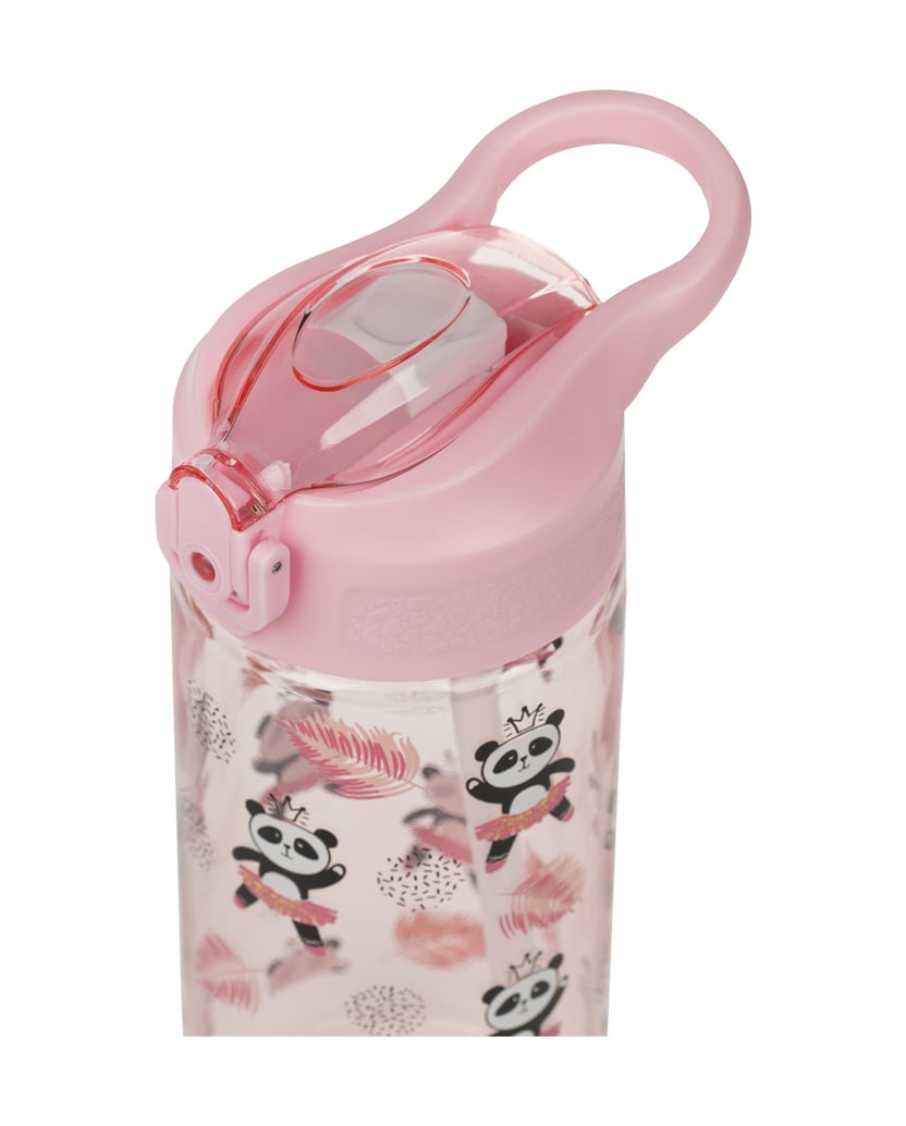 Baagl-Tritan-Trinkflasche-Panda,-500-ml-rosa
