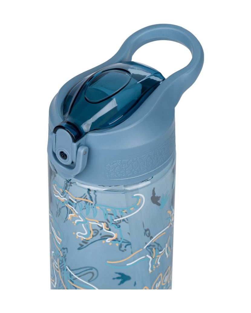 Baagl-Tritan-Trinkflasche-Dino,-500-ml-blau
